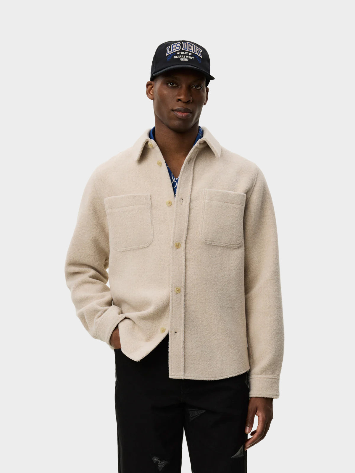 Lennon Bouclé Overshirt