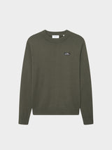 Gary Patch Crewneck Knit