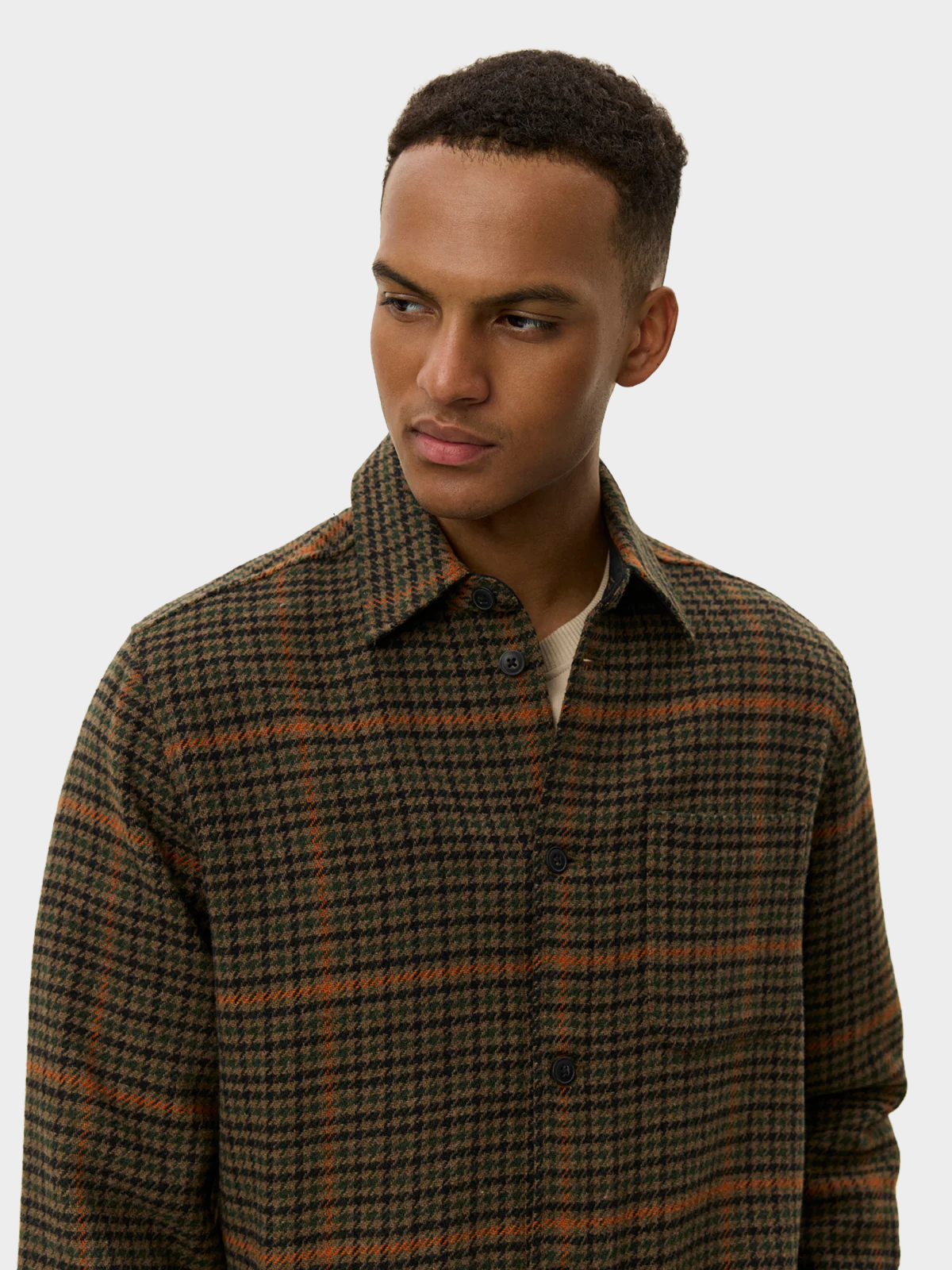 Kody Houndstooth Overshirt