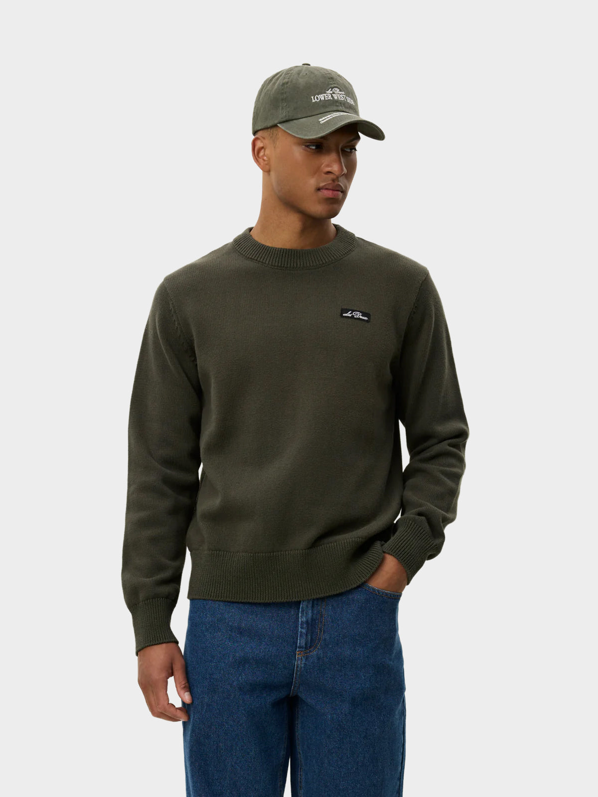 Gary Patch Crewneck Knit