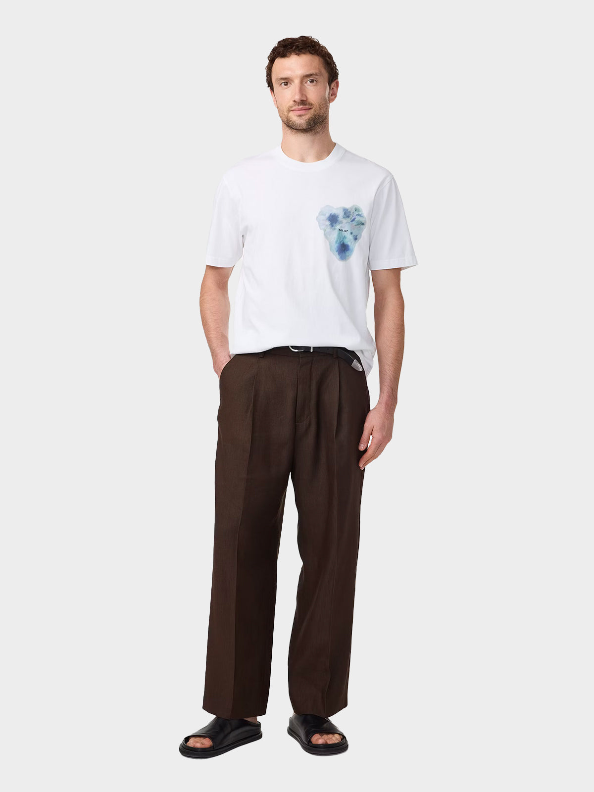 Adam Pima Bomuld T-Shirt