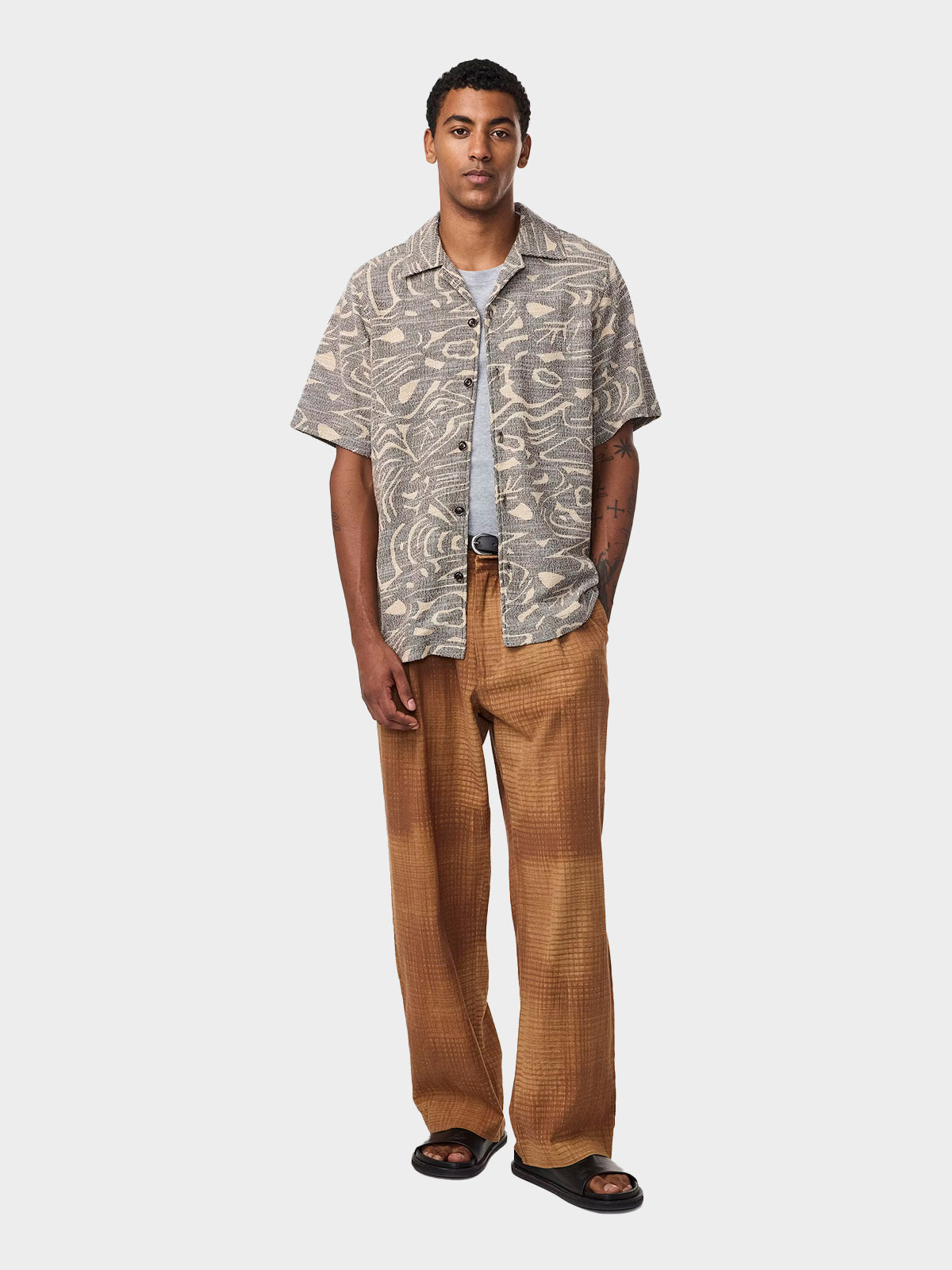 Julio Bouclé Jacquard Skjorte