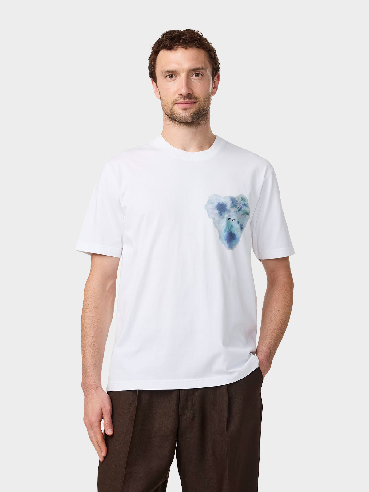 Adam Pima Bomuld T-Shirt