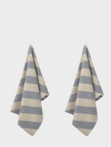 Humdakin - Recycled Cotton Tea Towel - 2 pack - Blue Candy