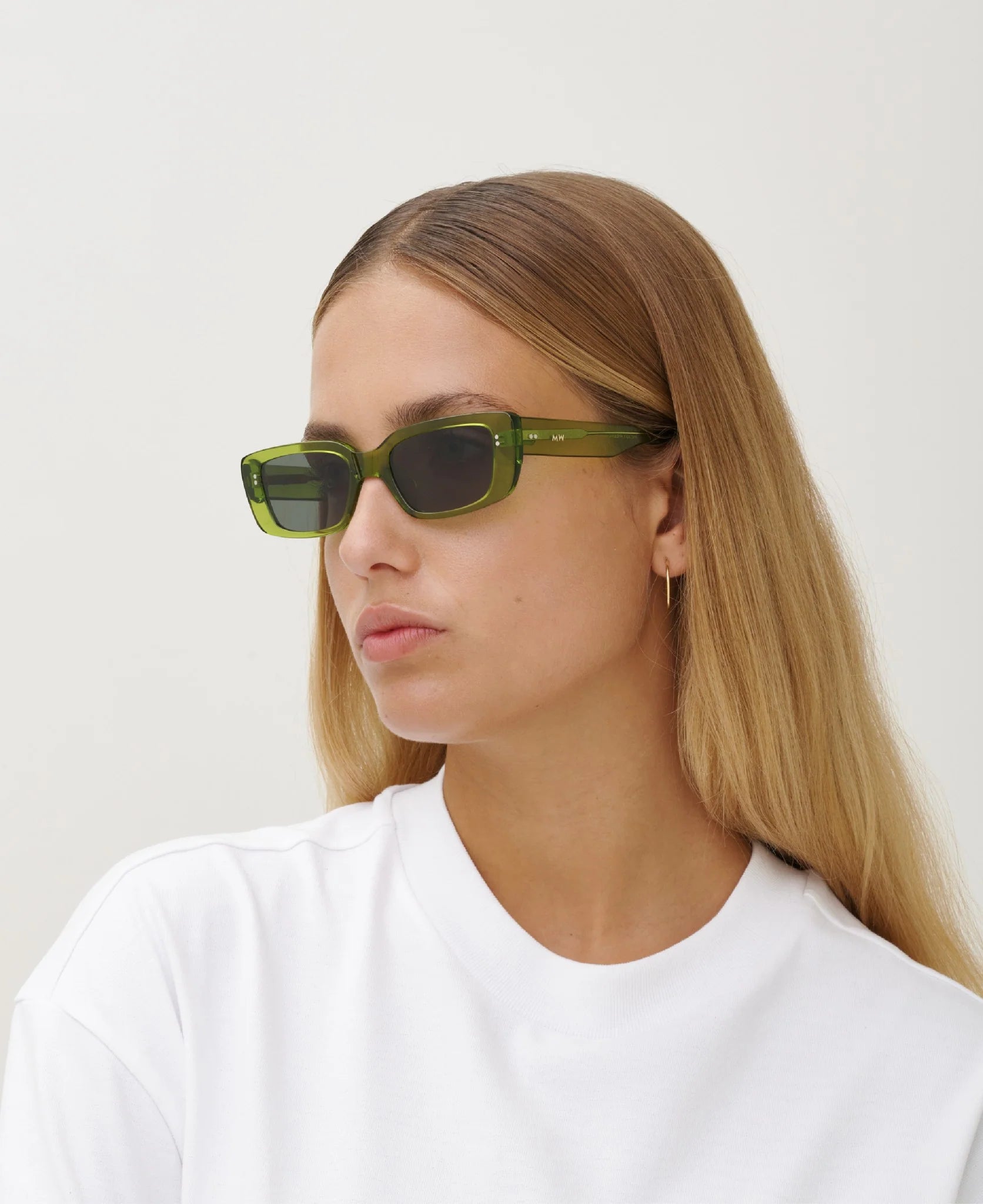 Messy Weekend - Grace Solbrille - Green Crystal