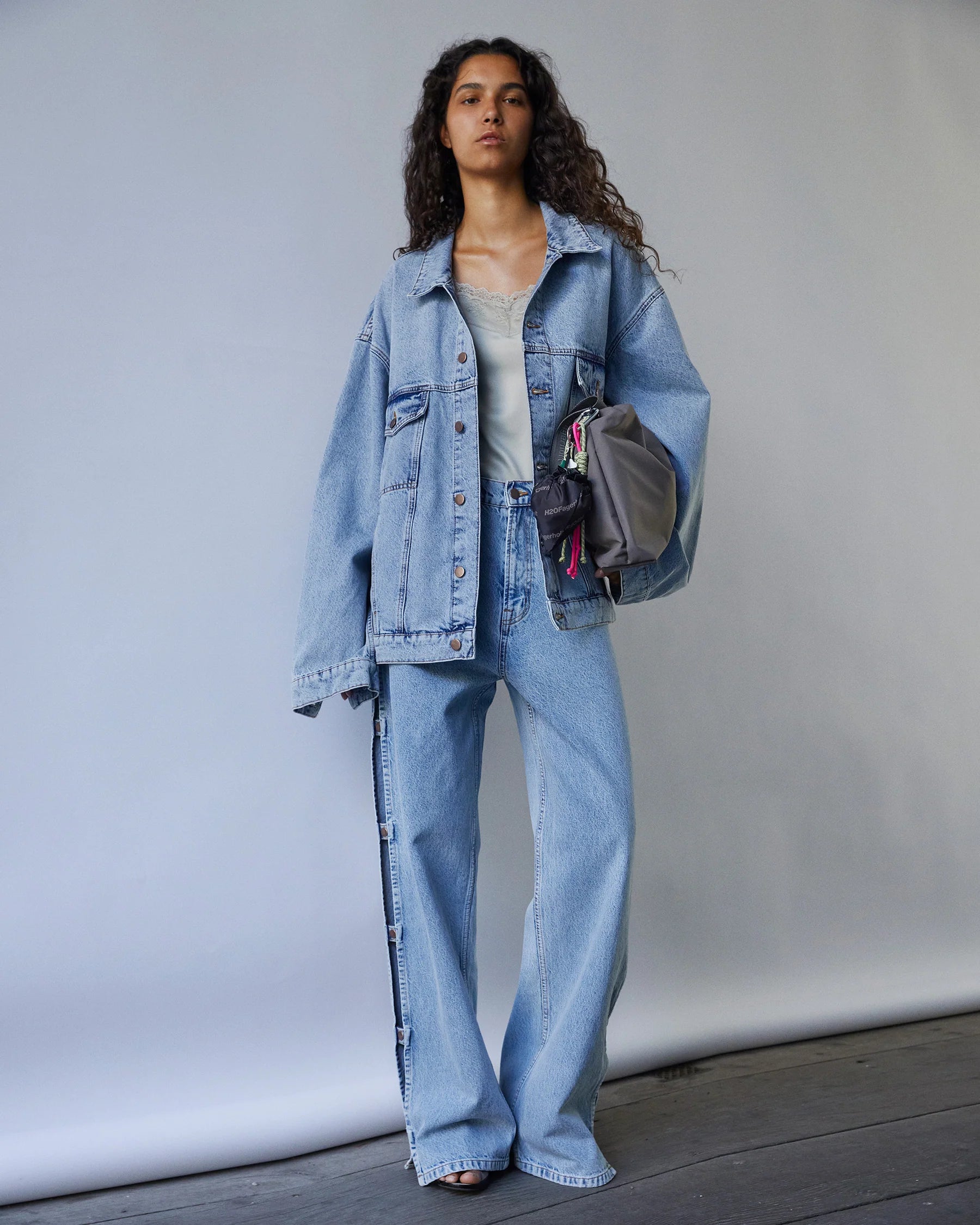 H2O Fagerholt - Sky Jacket - Light Blue Denim