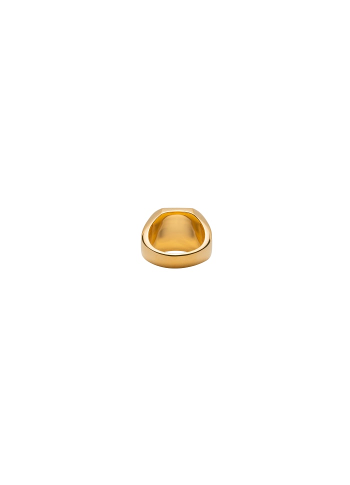 IX OCTAGON SIGNET RING