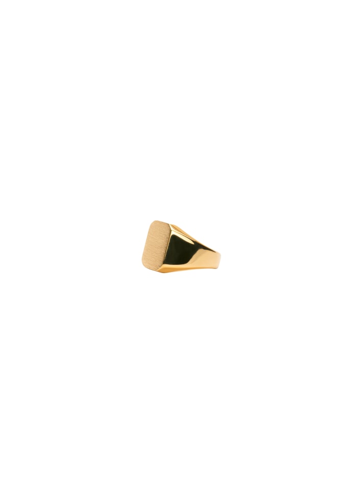 IX OCTAGON SIGNET RING