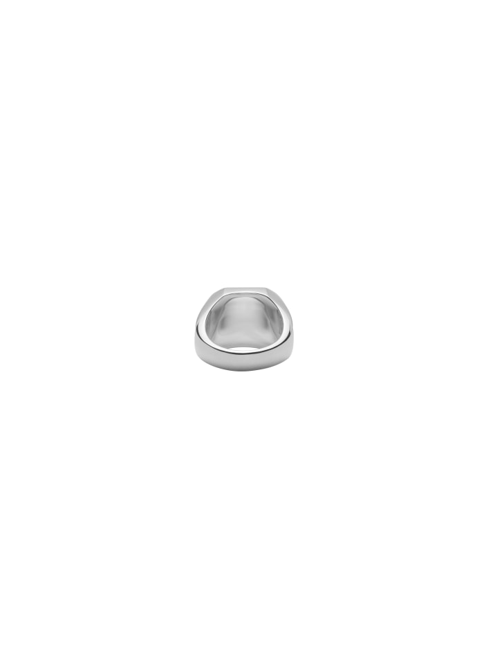 IX OCTAGON SIGNET RING SØLV